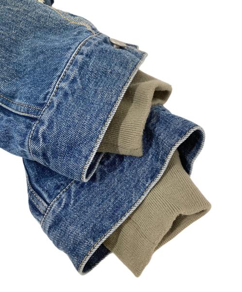 sacai（サカイ）sacai (サカイ) Denim x Nylon Twill Blouson インディゴ サイズ:3の古着・服飾アイテム