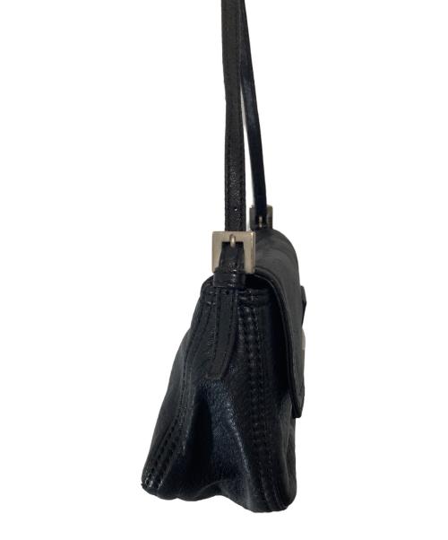 FENDI（フェンディ）FENDI (フェンディ) ミニ マンマバケット マンマバケットショルダーバッグ 8BR180 ブラックの古着・服飾アイテム