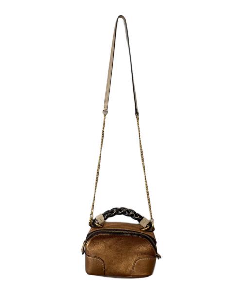 Chloe（クロエ）Chloe (クロエ) MINI DARIA ショルダーバッグ　CHC20WS362C6227S ブラウンの古着・服飾アイテム