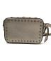 JIMMY CHOO (ジミーチュウ) PEGASI CAMERA BAG　ペガシ カメラバッグ シルバー：40000円