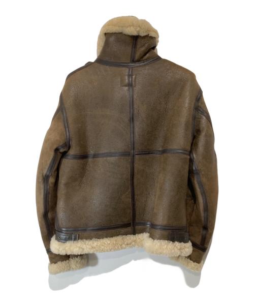 AVIREX（アヴィレックス）AVIREX (アヴィレックス) B-9 ムートンフライトジャケット ブラウン サイズ:36の古着・服飾アイテム