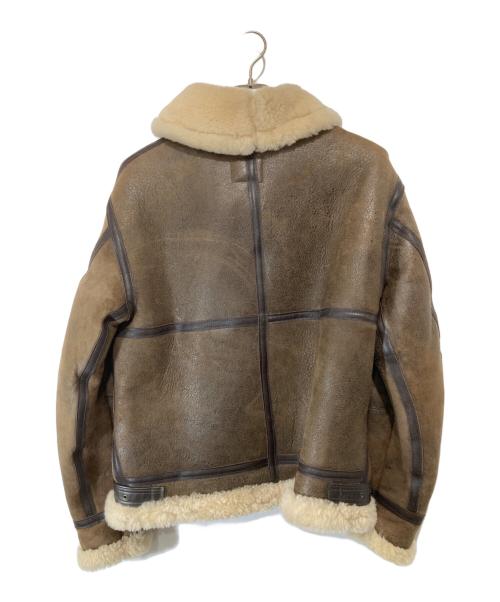 AVIREX（アヴィレックス）AVIREX (アヴィレックス) B-9 ムートンフライトジャケット ブラウン サイズ:36の古着・服飾アイテム