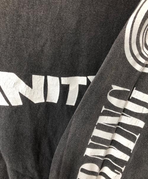 SAINT MICHAEL（セントマイケル）SAINT MICHAEL (セントマイケル) LS TEE BURNING　23SS　エルエスティーバーニング SM-S23-0000-031  グレー サイズ:Lの古着・服飾アイテム