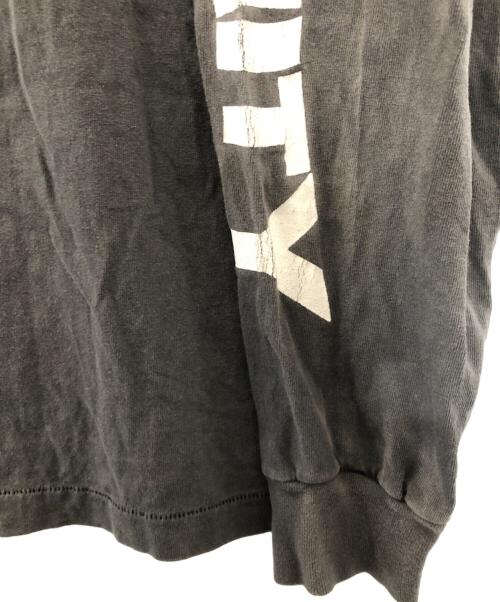 SAINT MICHAEL（セントマイケル）SAINT MICHAEL (セントマイケル) LS TEE BURNING　23SS　エルエスティーバーニング SM-S23-0000-031  グレー サイズ:Lの古着・服飾アイテム