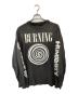SAINT MICHAEL（セントマイケル）の古着「LS TEE BURNING　23SS　エルエスティーバーニング SM-S23-0000-031 」｜グレー
