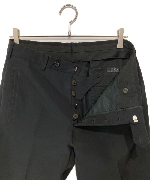 PRADA（プラダ）PRADA (プラダ) セットアップスーツ　A8192 ブラック サイズ:44の古着・服飾アイテム
