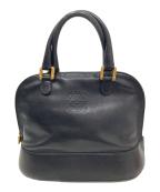 LOEWEロエベ）の古着「アナグラムハンドバッグ」｜ブラック