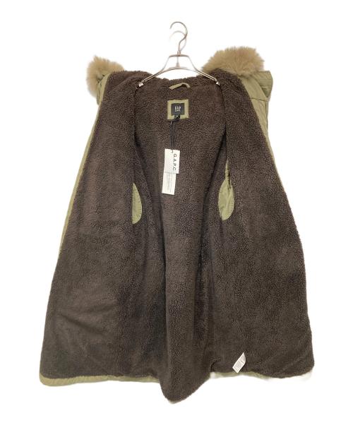 GAP（ギャップ）GAP (ギャップ) A.P.C. (アーペーセー) Oversized Sherpa-Lined Parka カーキ サイズ:Mの古着・服飾アイテム