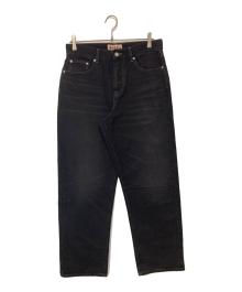 stussy（ステューシー）の古着「Big Ol' Jean Vintage Wash Denim　ビッグオルジーンヴィンテージウォッシュデニム　116689」｜ブラック