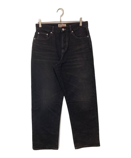 stussy（ステューシー）stussy (ステューシー) Big Ol' Jean Vintage Wash Denim　ビッグオルジーンヴィンテージウォッシュデニム　116689 ブラック サイズ:30の古着・服飾アイテム