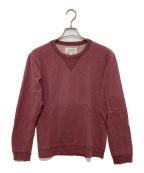 Maison Margielaメゾンマルジェラ）の古着「エルボ-パッチクルーネックスウェット」｜レッド