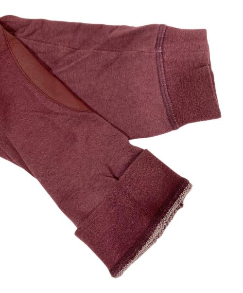 Maison Margiela（メゾンマルジェラ）Maison Margiela (メゾンマルジェラ) エルボ-パッチクルーネックスウェット レッド サイズ:44の古着・服飾アイテム