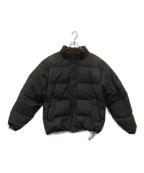 stussyステューシー）の古着「Solid Puffer JACKET　 115544」｜ブラック