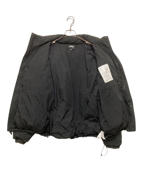 stussy（ステューシー）stussy (ステューシー) Solid Puffer JACKET　 115544 ブラック サイズ:Mの古着・服飾アイテム