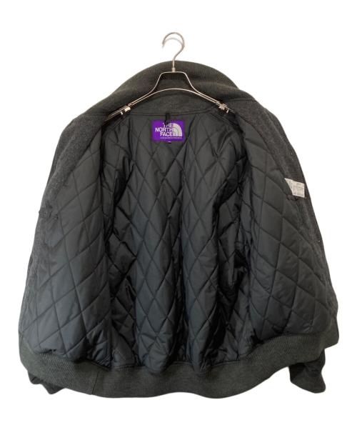 THE NORTH FACE（ザ ノース フェイス）THE NORTH FACE (ザ ノース フェイス) Herringbone Tweed Varsity Jacket　ヘリンボーンツイードバーシティジャケット　NY2261N グレー サイズ:Mの古着・服飾アイテム