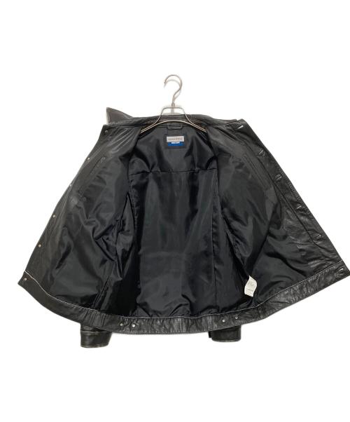 MAISON SPECIAL（メゾンスペシャル）MAISON SPECIAL (メゾンスペシャル) Buffalo Leather Prime-Over 3rd Jacket　バッファローレザープライムオーバーサードジャケット ブラック サイズ:00の古着・服飾アイテム
