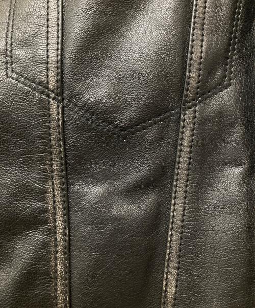 MAISON SPECIAL（メゾンスペシャル）MAISON SPECIAL (メゾンスペシャル) Buffalo Leather Prime-Over 3rd Jacket　バッファローレザープライムオーバーサードジャケット ブラック サイズ:00の古着・服飾アイテム