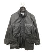 MORGAN MEMPHIS BELLEモーガン メンフィス ベル）の古着「m-65レザージャケット」｜ブラック