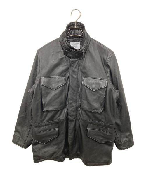 MORGAN MEMPHIS BELLE（モーガン メンフィス ベル）MORGAN MEMPHIS BELLE (モーガン メンフィス ベル) m-65レザージャケット ブラック サイズ:Sの古着・服飾アイテム