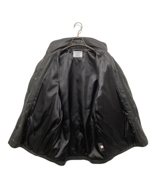 MORGAN MEMPHIS BELLE（モーガン メンフィス ベル）MORGAN MEMPHIS BELLE (モーガン メンフィス ベル) m-65レザージャケット ブラック サイズ:Sの古着・服飾アイテム