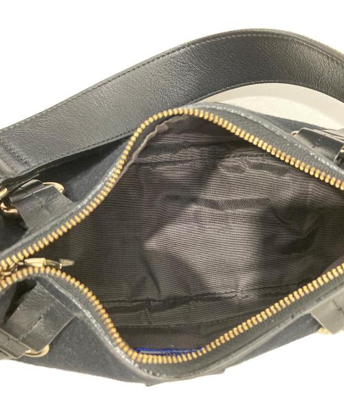BURBERRY BLUE LABEL（バーバリー ブルー レーベル）BURBERRY BLUE LABEL (バーバリー ブルー レーベル) ワンショルダーバッグ ブラックの古着・服飾アイテム