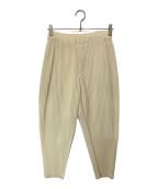 HOMME PLISSE ISSEY MIYAKEオム プリッセ イッセイ ミヤケ）の古着「MC JULY PANTS　エムシージュライパンツ」｜アイボリー