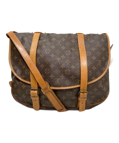 LOUIS VUITTON（ルイ ヴィトン）LOUIS VUITTON (ルイ ヴィトン) ショルダーバッグ　ソミュール43 ブラウン・ベージュの古着・服飾アイテム