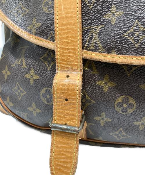 LOUIS VUITTON（ルイ ヴィトン）LOUIS VUITTON (ルイ ヴィトン) ショルダーバッグ　ソミュール43 ブラウン・ベージュの古着・服飾アイテム