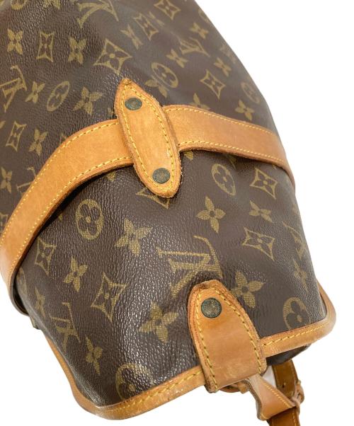LOUIS VUITTON（ルイ ヴィトン）LOUIS VUITTON (ルイ ヴィトン) ショルダーバッグ　ソミュール43 ブラウン・ベージュの古着・服飾アイテム