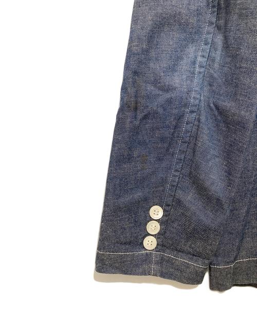 COMME des GARCONS HOMME（コムデギャルソン オム）COMME des GARCONS HOMME (コムデギャルソン オム) 段返しインディゴジャケット インディゴ サイズ:Sの古着・服飾アイテム