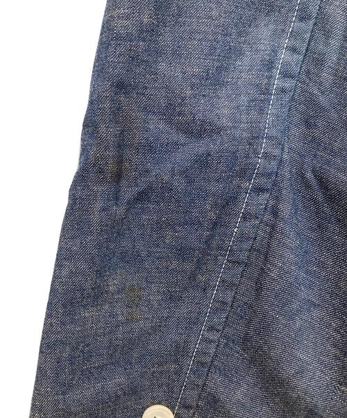 COMME des GARCONS HOMME（コムデギャルソン オム）COMME des GARCONS HOMME (コムデギャルソン オム) 段返しインディゴジャケット インディゴ サイズ:Sの古着・服飾アイテム