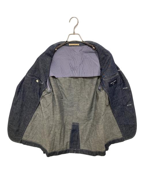 COMME des GARCONS HOMME（コムデギャルソン オム）COMME des GARCONS HOMME (コムデギャルソン オム) 段返しインディゴジャケット インディゴ サイズ:Sの古着・服飾アイテム
