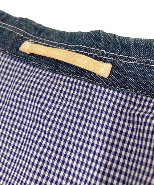 COMME des GARCONS HOMME（コムデギャルソン オム）COMME des GARCONS HOMME (コムデギャルソン オム) 段返しインディゴジャケット インディゴ サイズ:Sの古着・服飾アイテム