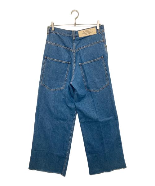 GUCCI（グッチ）GUCCI (グッチ) デニムパンツ SKATE WASH ORGANIC インディゴ サイズ:W32の古着・服飾アイテム