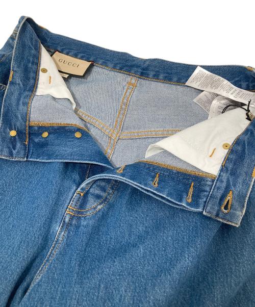 GUCCI（グッチ）GUCCI (グッチ) デニムパンツ SKATE WASH ORGANIC インディゴ サイズ:W32の古着・服飾アイテム