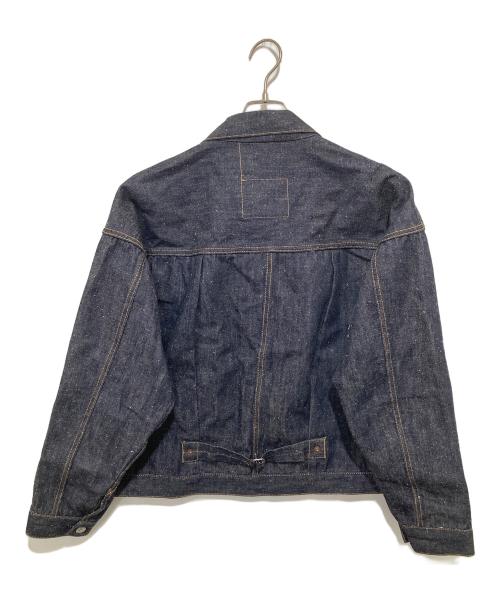 SAINT MICHAEL（セントマイケル）SAINT MICHAEL Ber Ber Jin 26SS BBJ DENIM JACKET SM-MK8-0000-C45 コラボレーション デニムジャケット 大戦モデル Tバック セルビッジデニム インディゴ サイズ:48の古着・服飾アイテム