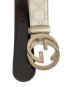 GUCCI (グッチ) インターロッキングGベルト　114876 ベージュ：18000円