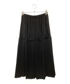 ENFOLDエンフォルド）の古着「ORIGAMI SKIRT」｜ブラック