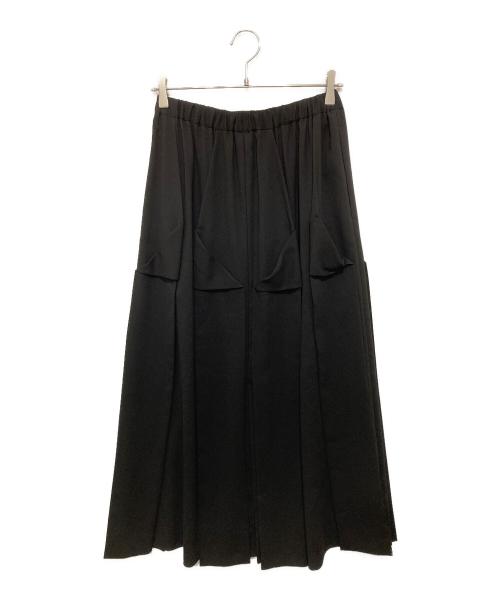 ENFOLD（エンフォルド）ENFOLD (エンフォルド) ORIGAMI SKIRT ブラック サイズ:３８の古着・服飾アイテム
