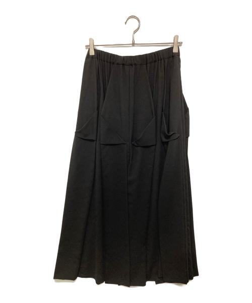 ENFOLD（エンフォルド）ENFOLD (エンフォルド) ORIGAMI SKIRT ブラック サイズ:３８の古着・服飾アイテム