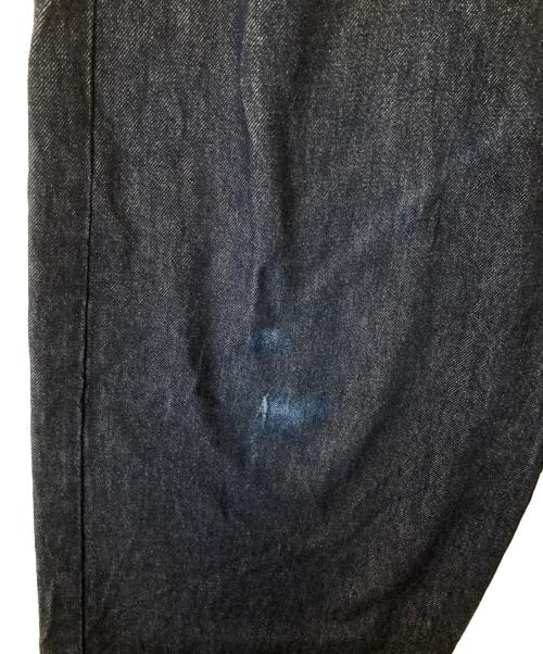 DRIES VAN NOTEN（ドリスヴァンノッテン）DRIES VAN NOTEN (ドリスヴァンノッテン) タック ワイドデニム　231-165 インディゴ サイズ:29の古着・服飾アイテム