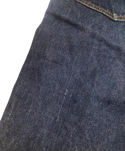 DRIES VAN NOTEN（ドリスヴァンノッテン）DRIES VAN NOTEN (ドリスヴァンノッテン) タック ワイドデニム　231-165 インディゴ サイズ:29の古着・服飾アイテム