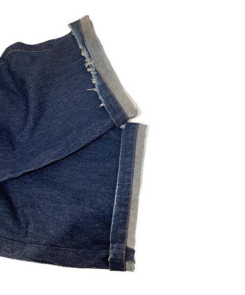 DRIES VAN NOTEN（ドリスヴァンノッテン）DRIES VAN NOTEN (ドリスヴァンノッテン) タック ワイドデニム　231-165 インディゴ サイズ:29の古着・服飾アイテム