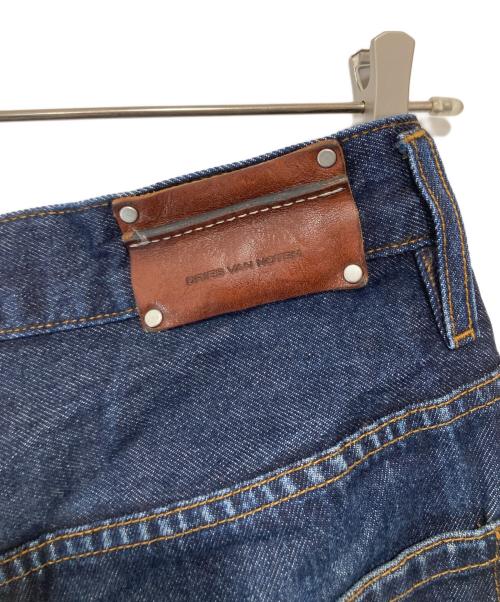 DRIES VAN NOTEN（ドリスヴァンノッテン）DRIES VAN NOTEN (ドリスヴァンノッテン) タック ワイドデニム　231-165 インディゴ サイズ:29の古着・服飾アイテム