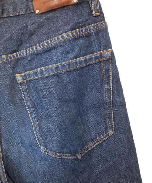 DRIES VAN NOTEN（ドリスヴァンノッテン）DRIES VAN NOTEN (ドリスヴァンノッテン) タック ワイドデニム　231-165 インディゴ サイズ:29の古着・服飾アイテム