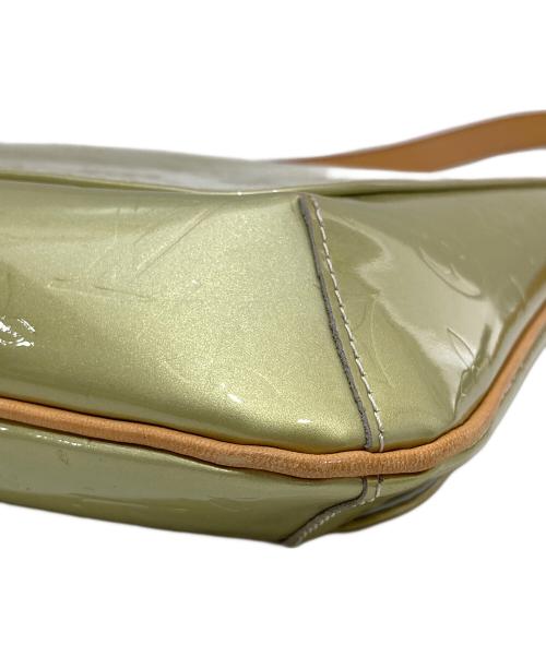 LOUIS VUITTON（ルイ ヴィトン）LOUIS VUITTON (ルイ ヴィトン) M91071 モノグラム・ヴェルニ ワンショルダーバッグ トンプソン・ストリート 黄緑の古着・服飾アイテム