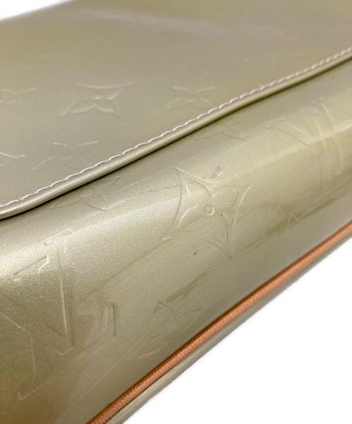 LOUIS VUITTON（ルイ ヴィトン）LOUIS VUITTON (ルイ ヴィトン) M91071 モノグラム・ヴェルニ ワンショルダーバッグ トンプソン・ストリート 黄緑の古着・服飾アイテム