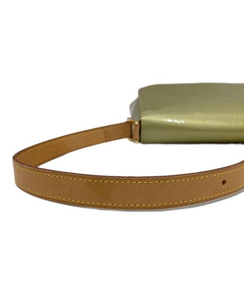 LOUIS VUITTON（ルイ ヴィトン）LOUIS VUITTON (ルイ ヴィトン) M91071 モノグラム・ヴェルニ ワンショルダーバッグ トンプソン・ストリート 黄緑の古着・服飾アイテム