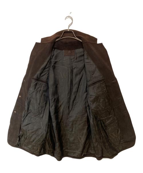 LOEWE（ロエベ）LOEWE (ロエベ) ラムレザー3B型押しジャケット ブラウン サイズ:不明の古着・服飾アイテム