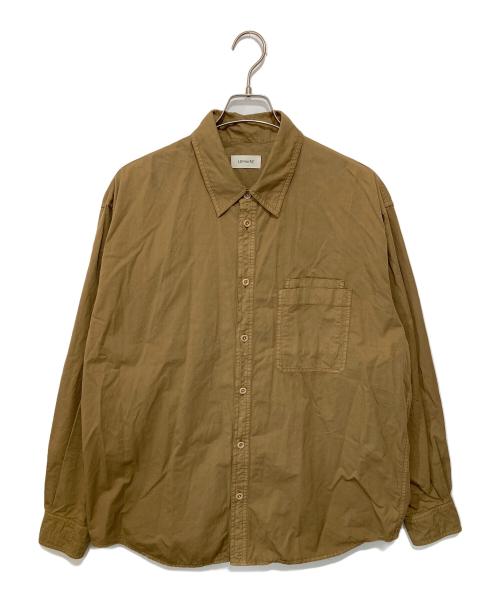 LEMAIRE（ルメール）LEMAIRE (ルメール) RELAXED WORKWEAR SHIRT　リラックスドワークウェアーシャツ　24AW ベージュ サイズ:Mの古着・服飾アイテム